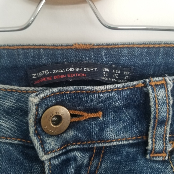 Zara size 2 blue jeans - Picture 6 of 10
